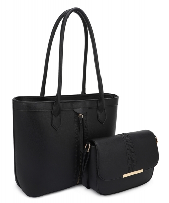 Fashion Handbag Set ZS-30642 BLACK